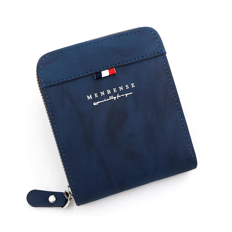 Men’s Short Zipper Wallet