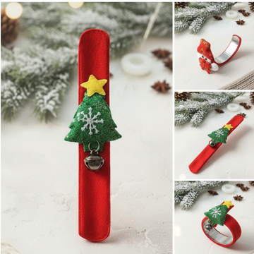 Christmas Tree Light Plush Wristband