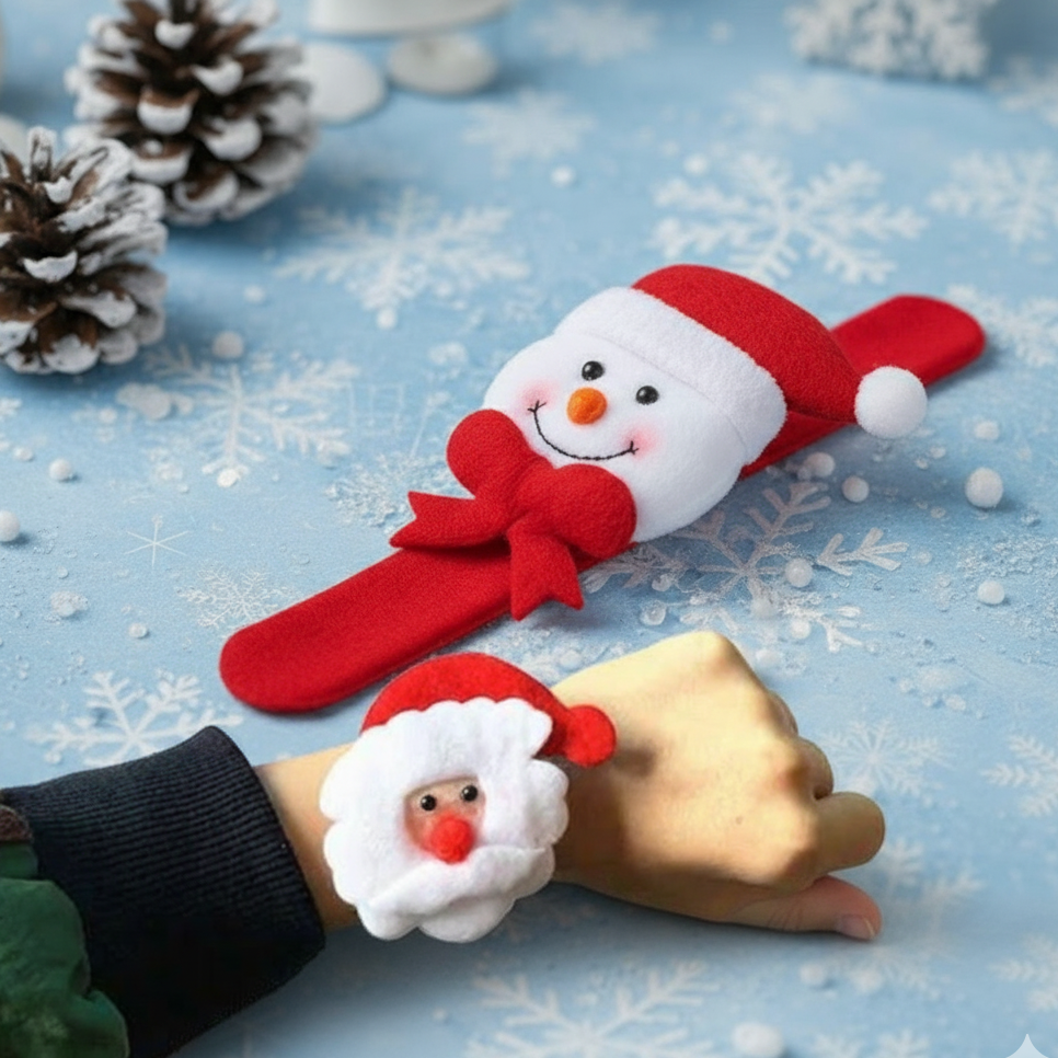 Snowman Light Plush Wristband