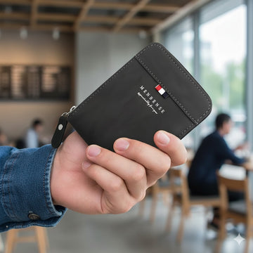Men’s Short Zipper Wallet
