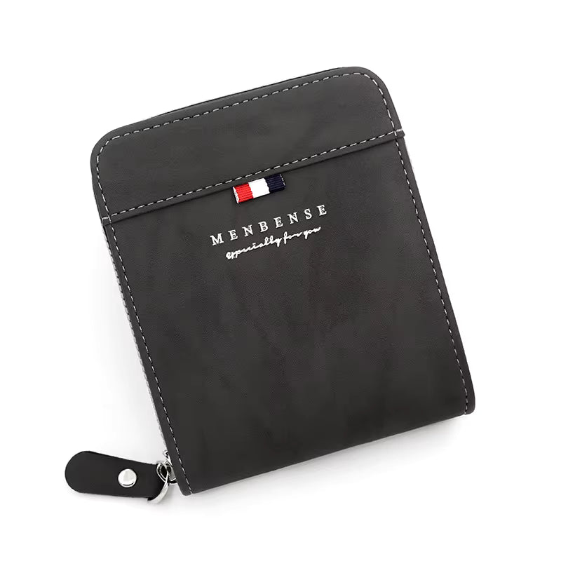 Men’s Short Zipper Wallet